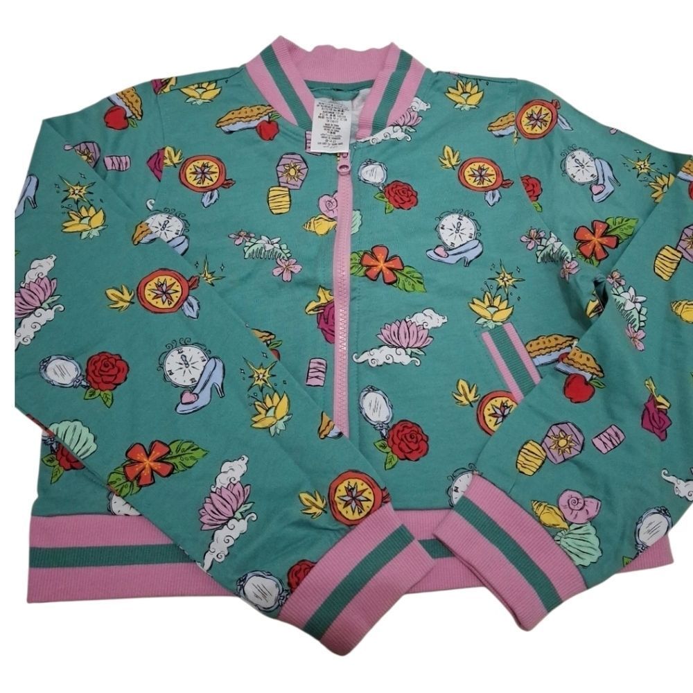 Disney Princess Varsity Jacket Size 11/12 NWT